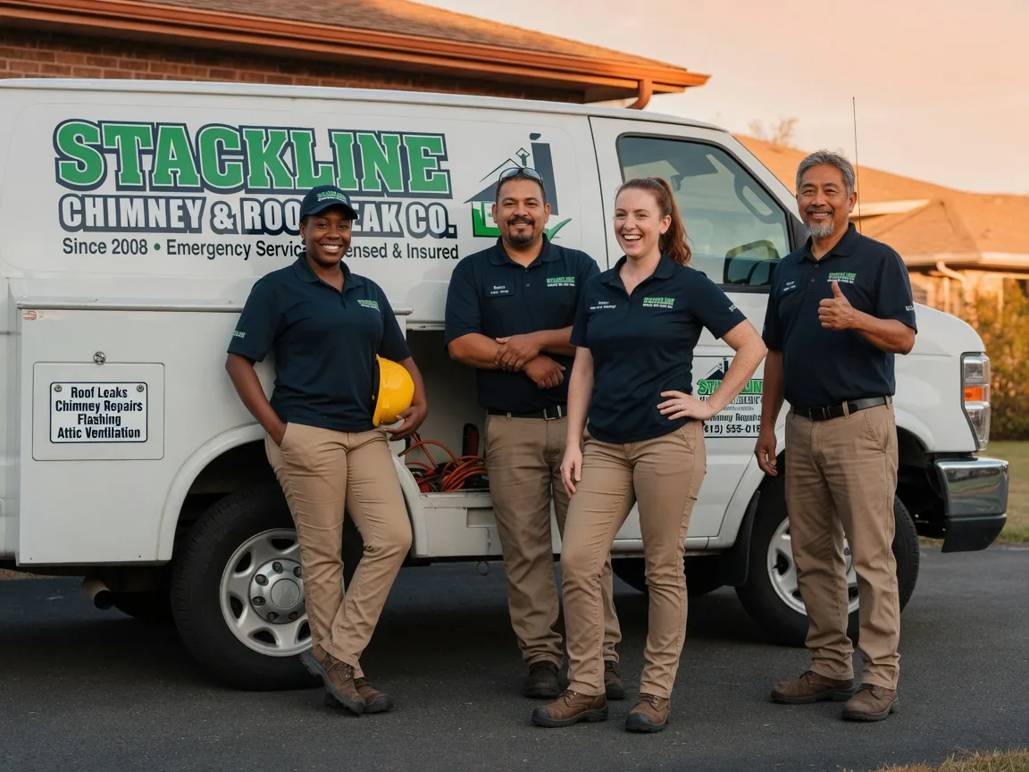 Chimney flashing repair company in Winona Lake, IN